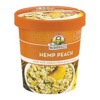 Hemp Peach Made with Organic Whole Grain Oatmeal