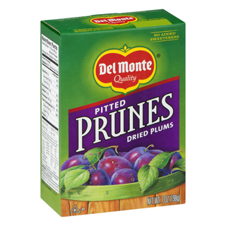 Dried Plums, Pitted Prunes