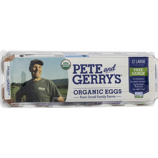 Eggs, Organic, Brown, Free Range, Large