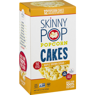 Maple Brown Sugar Popcorn Cakes