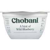 Yogurt, Greek, Less Sugar, Low-Fat, Wild Blueberry