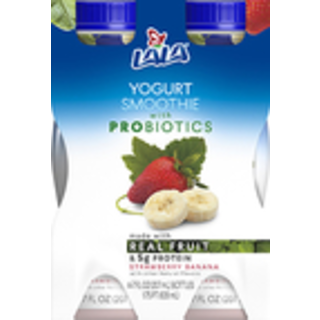 Yogurt Smoothie, Strawberry Banana, 4 Pack