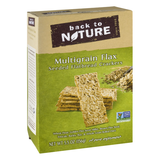 Seeded Flatbread Crackers, Multigrain Flax