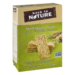 Seeded Flatbread Crackers, Multigrain Flax
