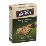 Poppy Thyme Crackers
