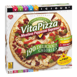 VitaPizza, Crispy Thin Crust, Meatless Pepperoni Supreme