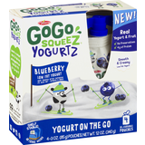 GoGo Squeeze, Yogurtz, Blueberry