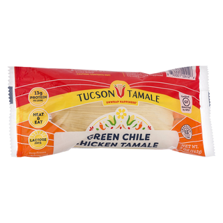 Green Chile Chicken Tamale