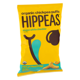 Chickpea Puffs, Organic, Vegan White Cheddar Flavored