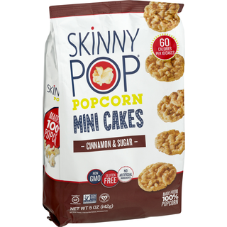 Popcorn Mini Cakes, Cinnamon & Sugar