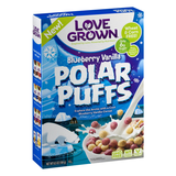 Polar Puffs, Cereal, Blueberry Vanilla