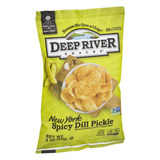 Kettle Cooked Potato Chips, New York Spicy Dill Pickle