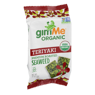 Organic Roasted Seaweed Snacks, Teriyaki