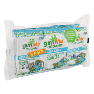 Organic Roasted Seaweed, Sea Salt