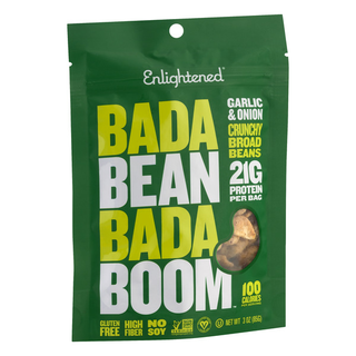 Roasted Broad Bean Crisps, Garlic & Onion