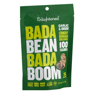 Roasted Broad Bean Crisps, Garlic & Onion