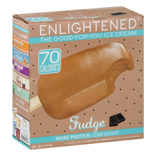 Ice Cream Bars, Lowfat, Fudge