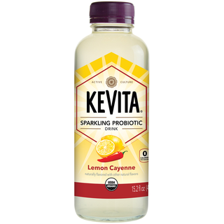 Sparkling Probiotic Drink, Lemon Cayenne