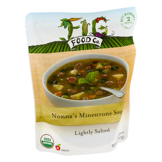 Nonna's Minestrone Soup, Lightly Salted