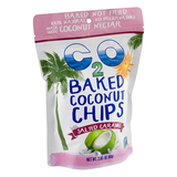 Baked Coconut Chips, Salted Caramel