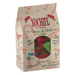 Xochitl Stone Ground Corn Chips 16 Oz