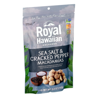 Sea Salt & Cracked Pepper Macadamias