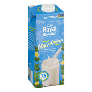 Creamy Non-Dairy Milk, Vanilla Macadamia