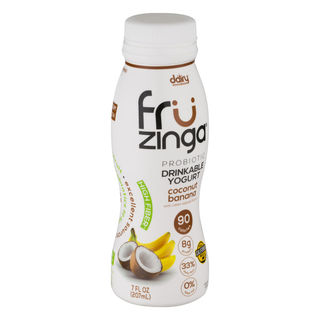 Probiotic Drinkable Yogurt, Coconut Banana