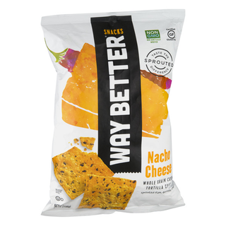 Whole Grain Corn Tortilla Chips, Nacho Cheese