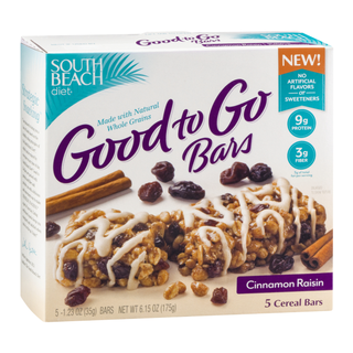 Good to Go Bars, Extra Protein, Iced Cinnamon Pecan