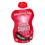 Chia Squeeze, Organic, Cherry Love, Vitality Snack