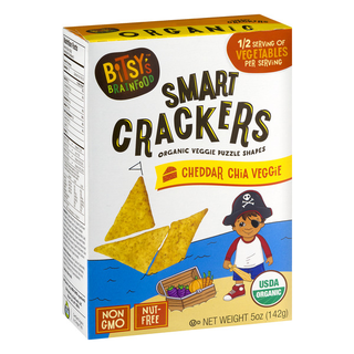 Smart Crackers, Cheddar Chia Veggie