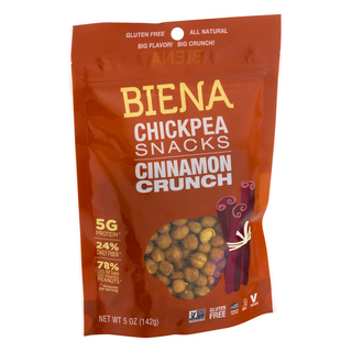 Chickpea Snacks, Cinnamon Crunch