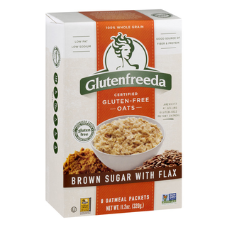 Certified Gluten-Free Oats, Brown Sugar with Flax