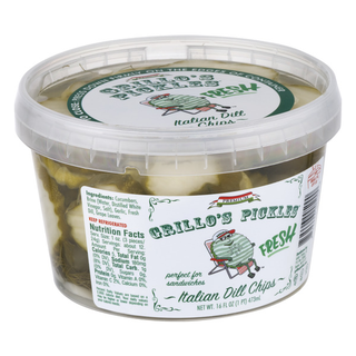 Pickle Chips, Fresh, Classic Dill