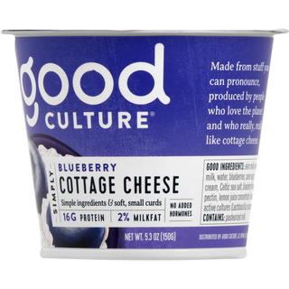 Cottage Cheese, Blueberry on the Bottom
