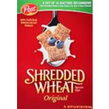 Cereal, Shredded Wheat, Original