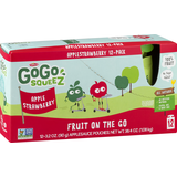 Applesauce, Apple Strawberry, Fruit on the Go