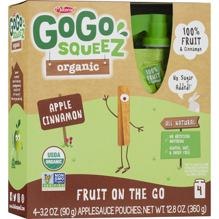 GoGo Squeez Applesauce on the Go, Apple Cinnamon