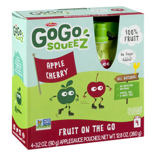 GoGo Squeez Applesauce on the Go, Apple Cherry