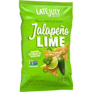 Clasico Tortilla Chips, Jalapeno Lime