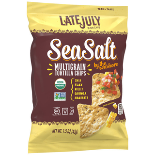 Multigrain Tortilla Chips, Sea Salt