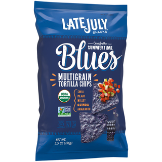 Organic Summertime Blues Multigrain Snack Chips