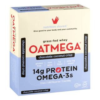Chocolate Coconut Crisp Oatmega Grass Fed Whey