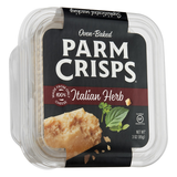 Italian Herb Parmesan Crisps