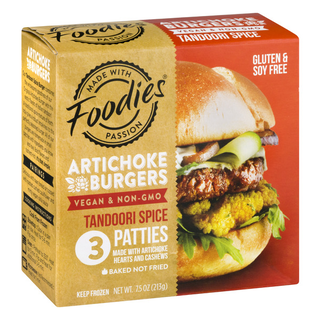 Artichoke Burgers, Gluten & Soy Free