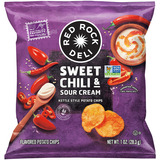 Red Rock Deli Kettle Style Sweet Chili & Sour Cream Potato Chips 1 Oz