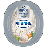 Cream Cheese Spread, Garlic & Herb, Whipped