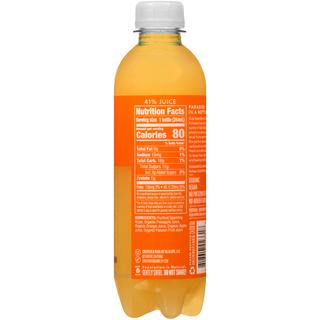 Sparkling Pineapple Orange Cold-Pressed Juice