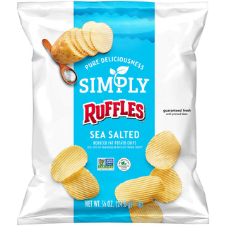 Reduced Fat Potato Chips, Sea Salted